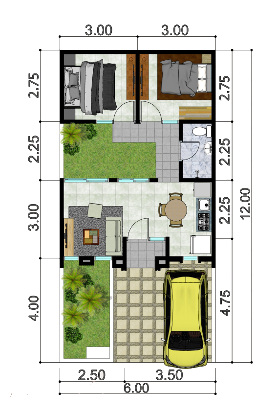 Layout Rumah